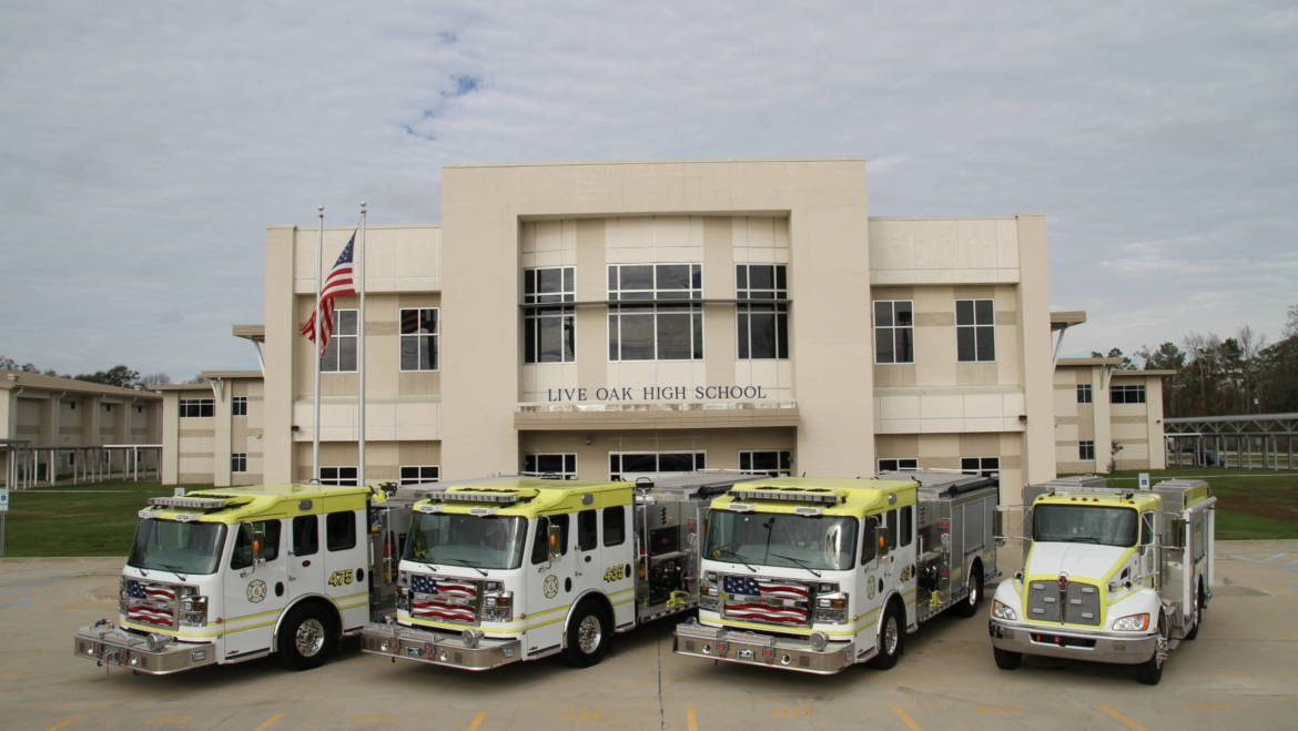 New LPFPD4 fire vehicles