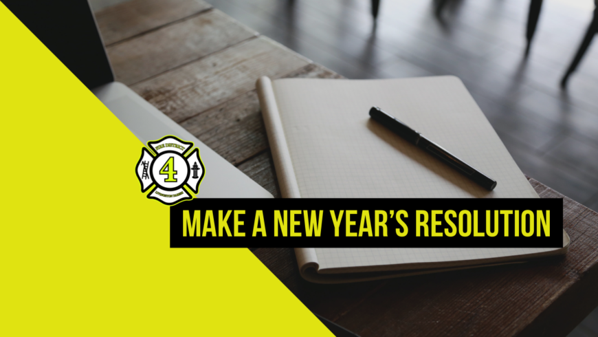 Make a New Year’s Resolution to be Better Prepared