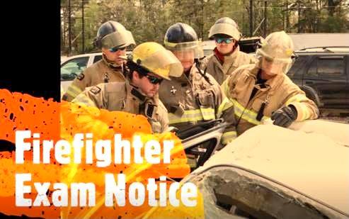 Firefighter Exam Notice